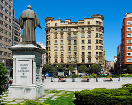 Vista hotel Castilla Gijón